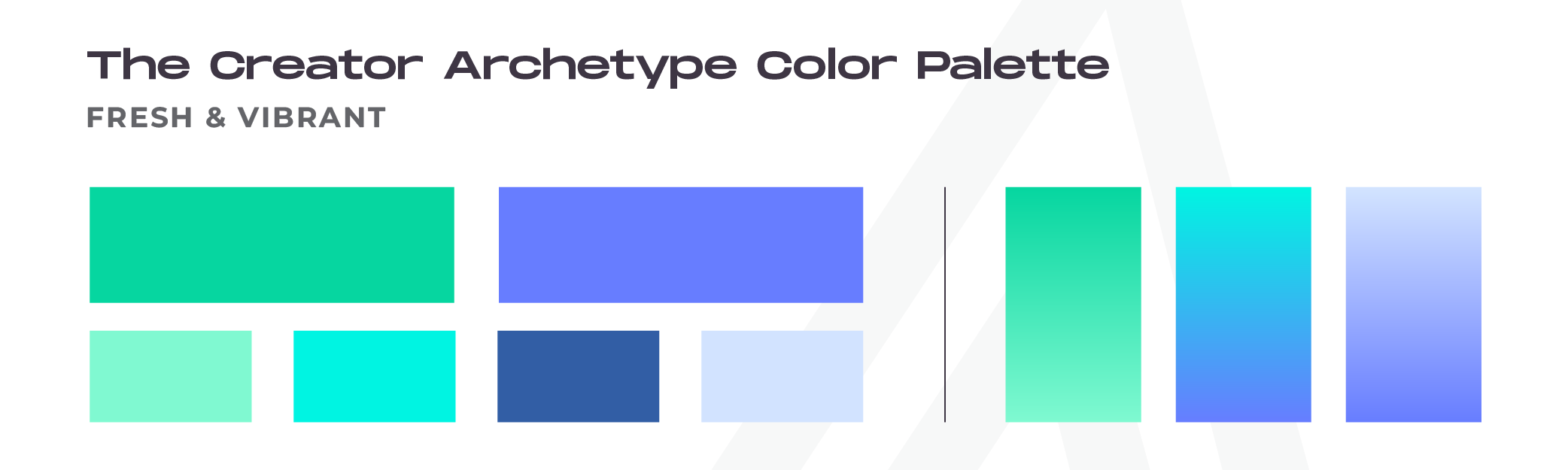 Brand Archetypes Color Palettes_The Creator