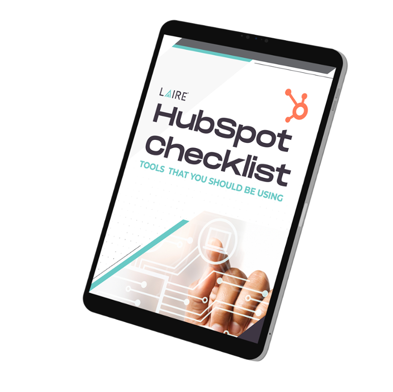 LAIRE HubSpot Tools Checklist_2024 FINAL Tablet Mockup-1