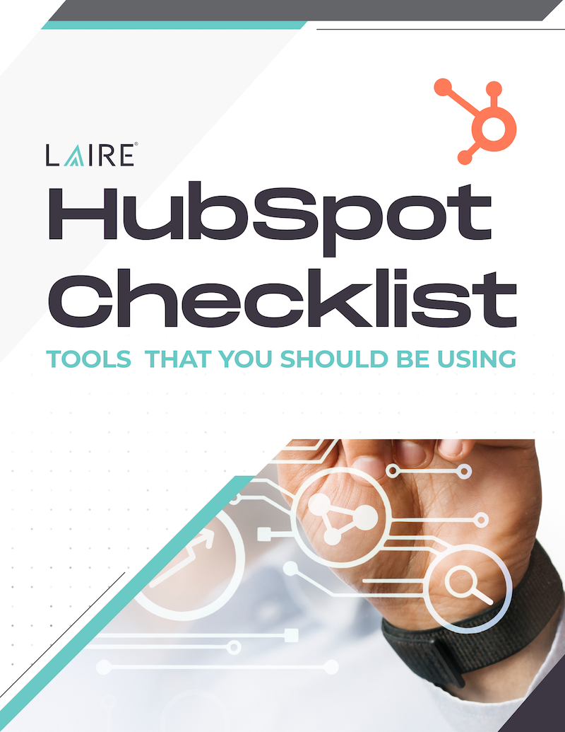 LAIRE HubSpot Tools Checklist_2024 Flat Cover-800px